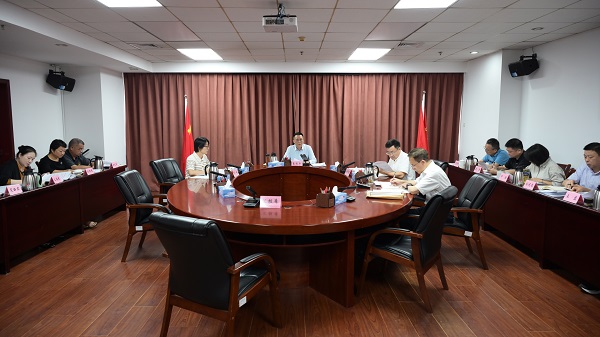 海昏侯国遗址管理局党工委会议召开 夏清平主持会议