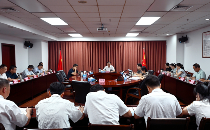 夏清平主持召开遗址公园国庆假期游客接待工作总结分析会
